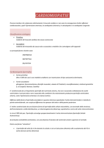 cardiomiopatie - Medicina Unict