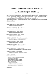 RACCONTI BREVI PER RAGAZZI (… ma anche