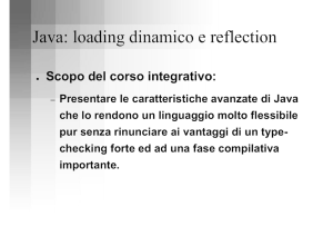 Java: loading dinamico e reflection