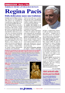 Regina Pacis - Le Cose di Rudy