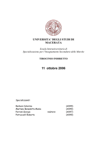 Barboni Caterina Martano Benedetta M. Perroni Giorgio