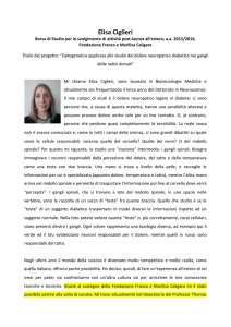 Elisa Ciglieri - Fondazione Caligara