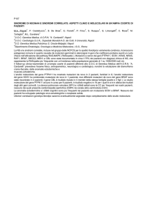 P107 SINDROME DI NOONAN E SINDROMI CORRELATE