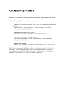 Odontoiatria preventiva