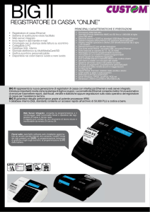 registratore di cassa ”online”