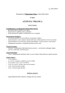 attivita` pratica - FONDAZIONE San Benedetto