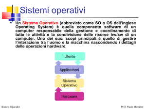 Sistemi operativi
