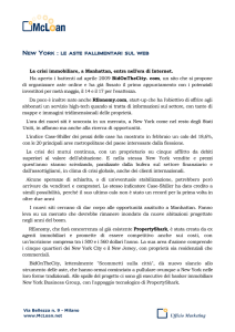 New York - aste sul web