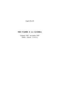 mio padre e la guerra