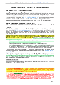 Vecchia e Nuova Guida con Procedura Valutazione Rischio