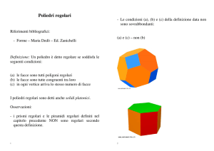 Poliedri regolari