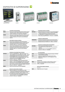 DISPOSITIVI DI SUPERVISIONE