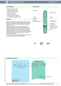 Data Sheet Italiano - FAST Automation srl