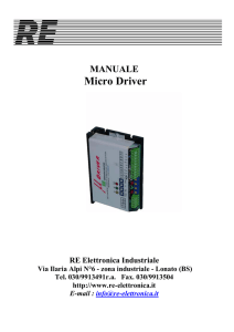 Micro Driver - Re Elettronica Industriale