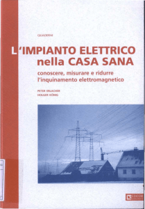 IMPIANTO ELETTRICO nella CASA SANA