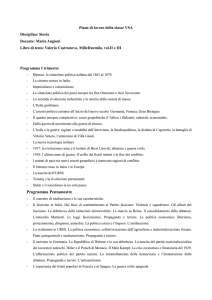 Programma Pentamestre