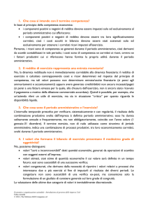 La contabilità e il bilancio