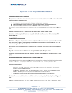 Argomenti di Tesi proposti da Theorematica®