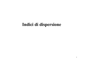 Indici di dispersione