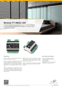 Modulo FT-4MAC-4DI - OmniBus Engineering SA
