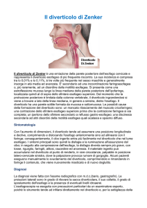Il diverticolo di Zenker
