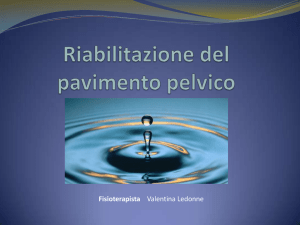 Riabilitazione del pavimento pelvico