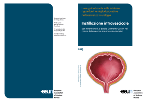 Instillazione intravescicale - EAUN