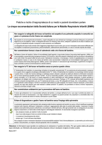 Pratiche a rischio d`inappropriatezza di cui medici e pazienti