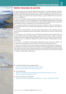 Batteri divoratori di petrolio