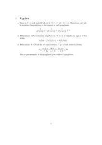 1 Algebra