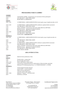 Programma Parco Lambro