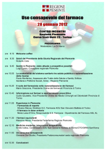 Uso consapevole del farmaco