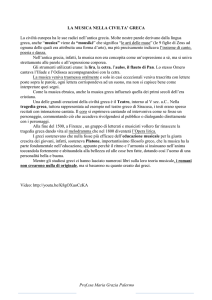 la musica nella civiltà greca