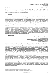 Dewy Democrazia