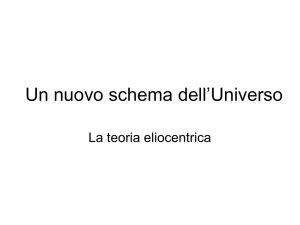 Un nuovo schema dell`Universo