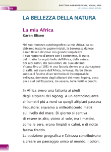 LA BELLEZZA DELLA NATURA