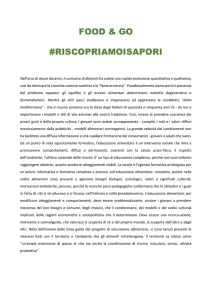 DESCRIZIONE_PROGETTO Riscopriamo i sapori scuola