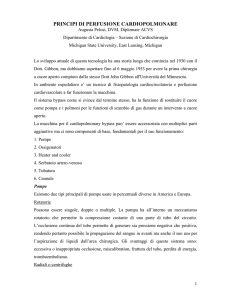 PRINCIPI DI PERFUSIONE CARDIOPOLMONARE