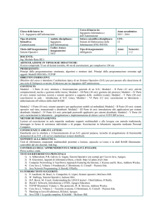 Sistemi Operativi-I Modulo - dee @ poliba