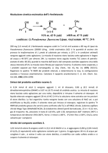 Procedura Acetilazione enzimatica