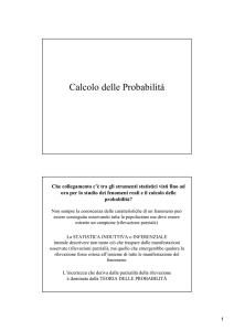 Calcolo delle Probabilità