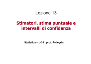 lezione 13 teoria della stima File
