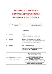 CENNI STORICI File - Dipartimento di Scienze Sociali ed Economiche