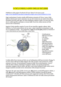 Il ciclo degli anni delle eclissi