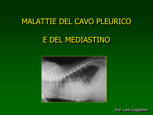 Malattie del cavo pleurico e mediastino File - e