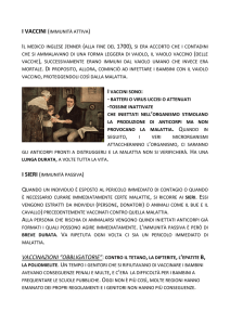 Vaccini e farmaci