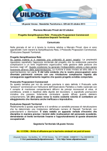 progetto semplificazione rete - sperimentazione