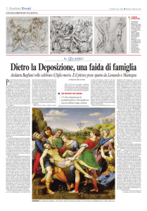 Dietro la Deposizione, una faida di famiglia