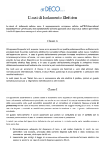 Classi di Isolamento Elettrico