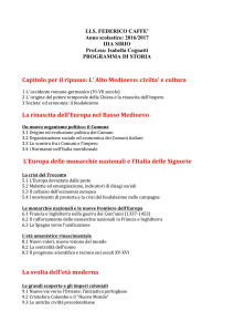programmazione di storia 3as